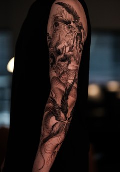 full sleeve tattoo