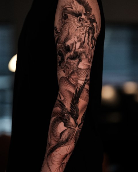 full sleeve tattoo